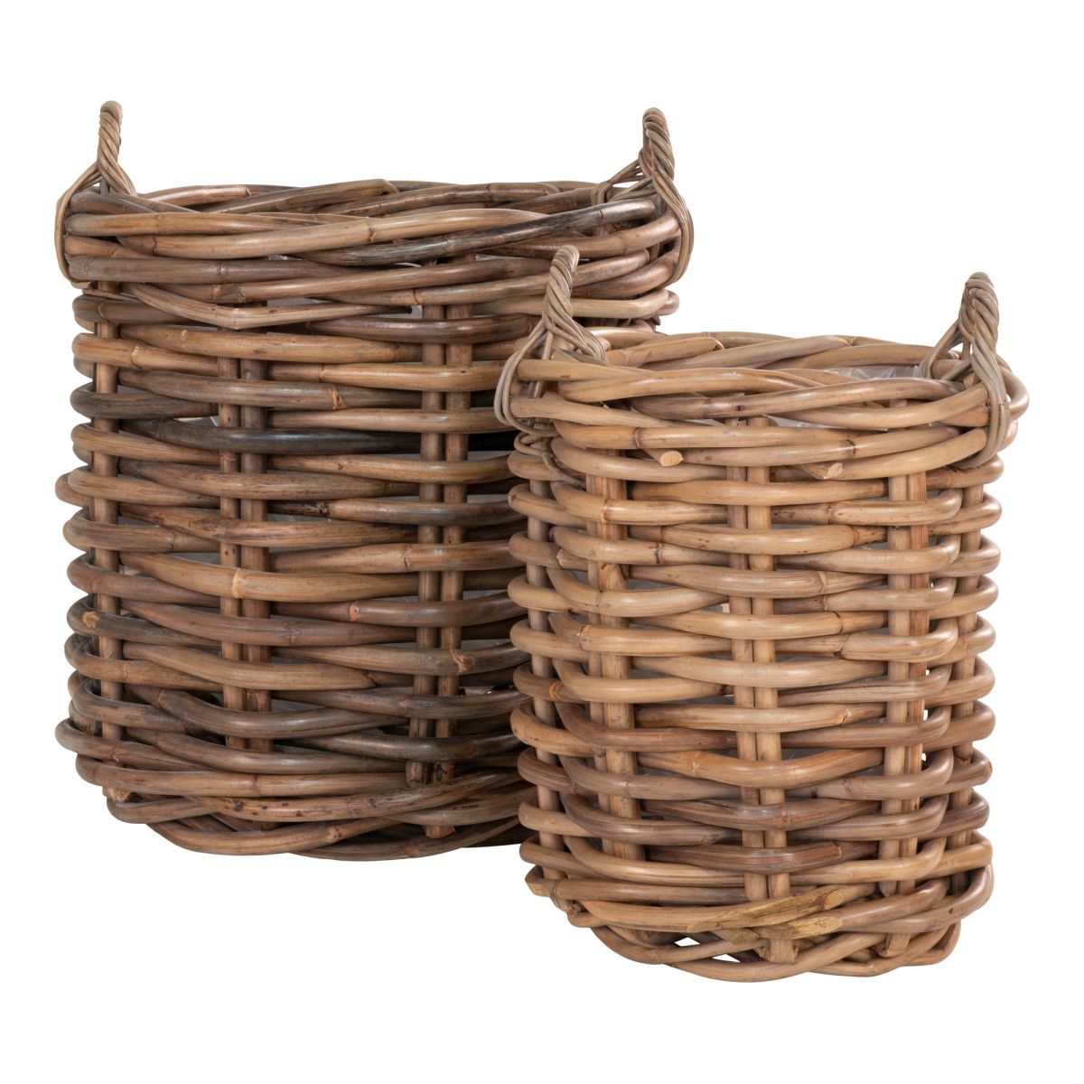 Burton Naturkorb 2er Set, Rattan