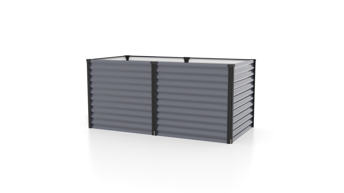 Vitavia Hochbeeet Linus 858, Zincalume granit/schwarz