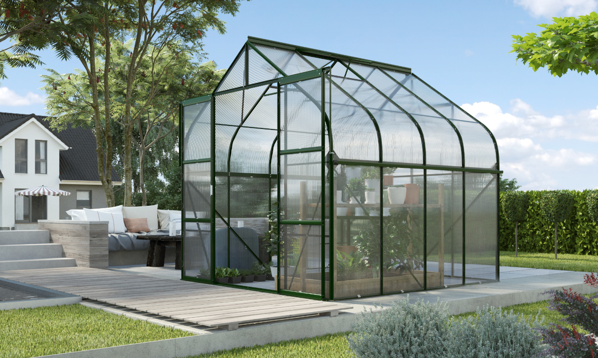 Vitavia Gewächshaus Diana 6700 HKP 4mm, smaragd