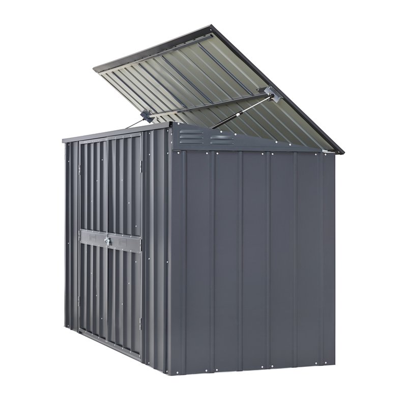 Globel Tonnen-Depot EASY 7x3 für 3 Tonnen, 236 x 101 cm