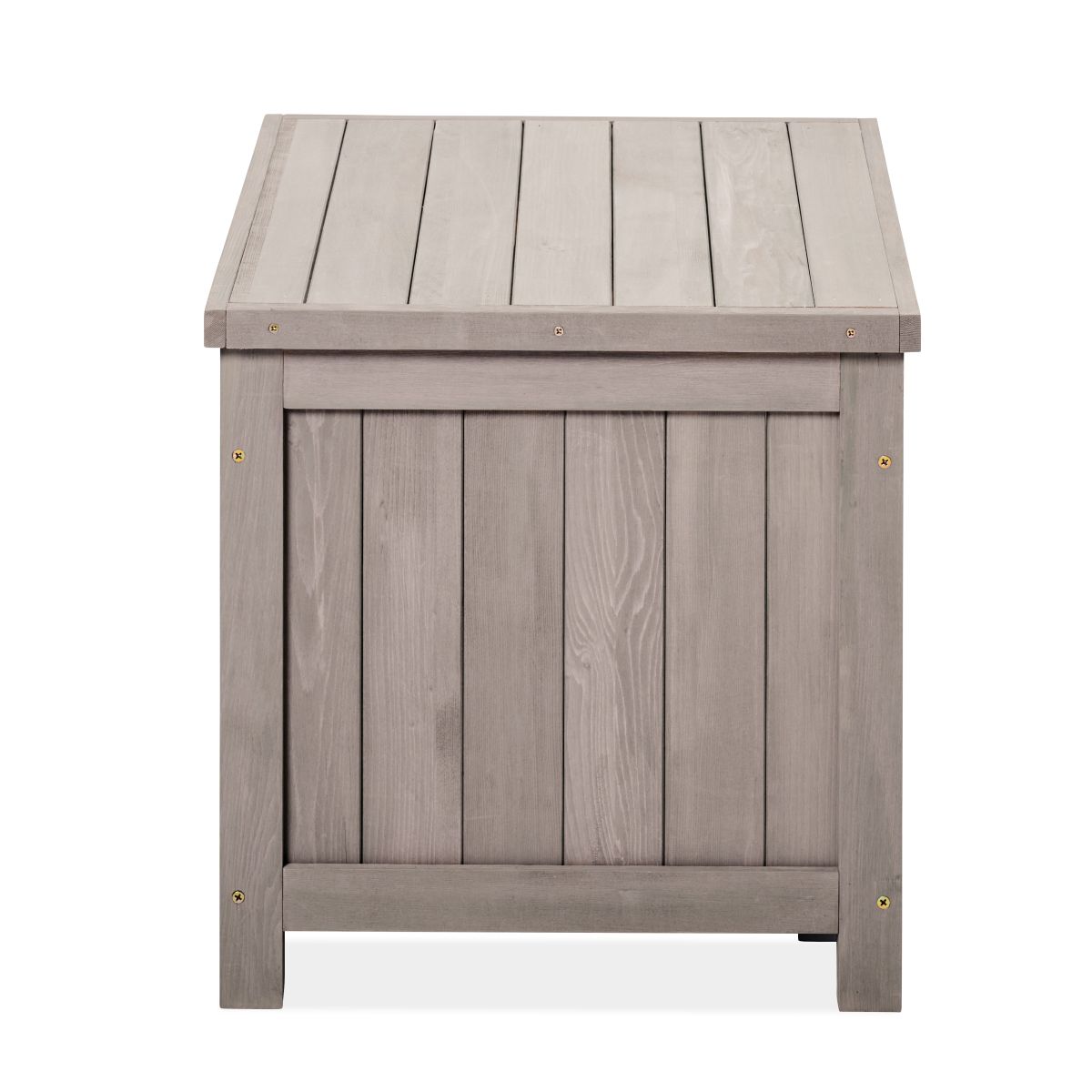 Butenkist Balkonbox HILLE 45x45x45 cm, Holz grau