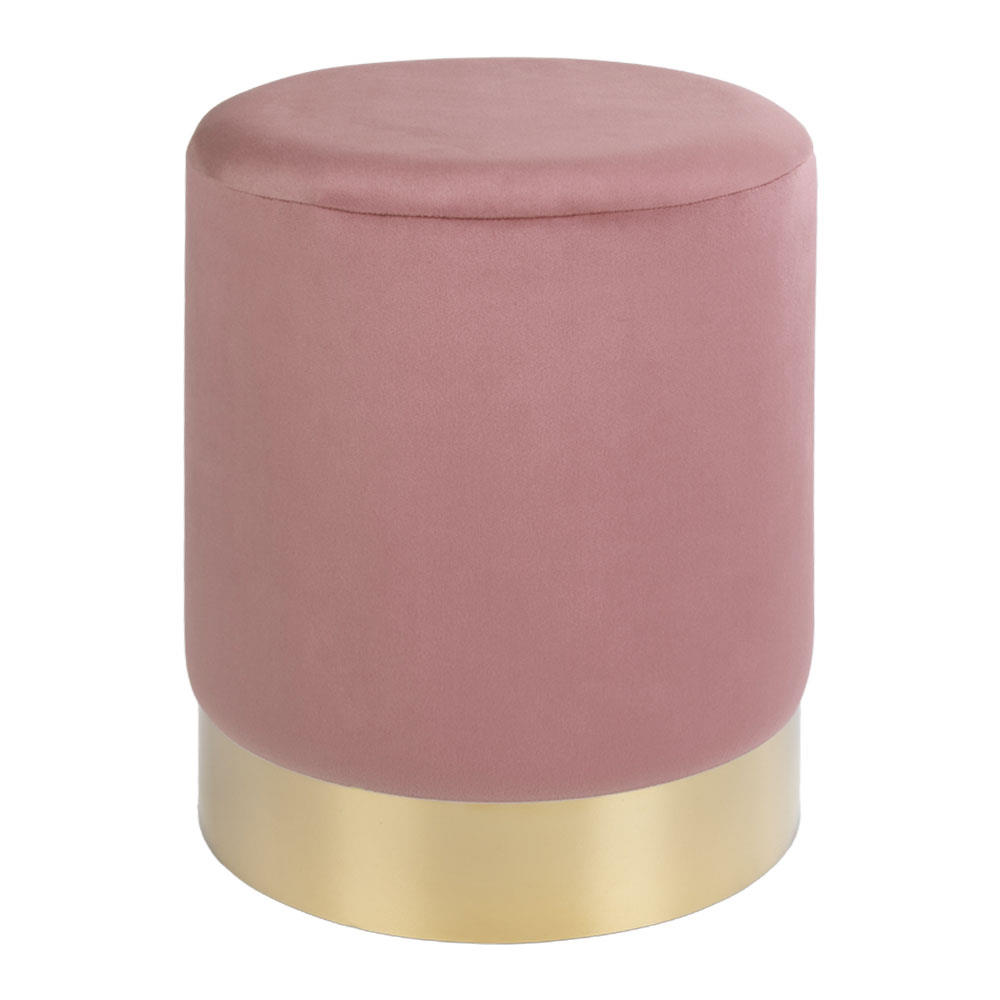 Pouf Samt-Hocker Gamby, versch. Farben