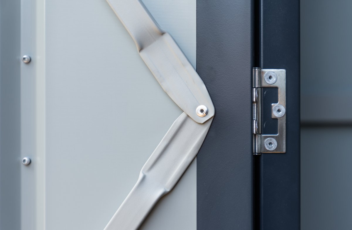 Anlehnhaus Wand-Zierde LeanTo 56, anthrazit 155 x 180 cm