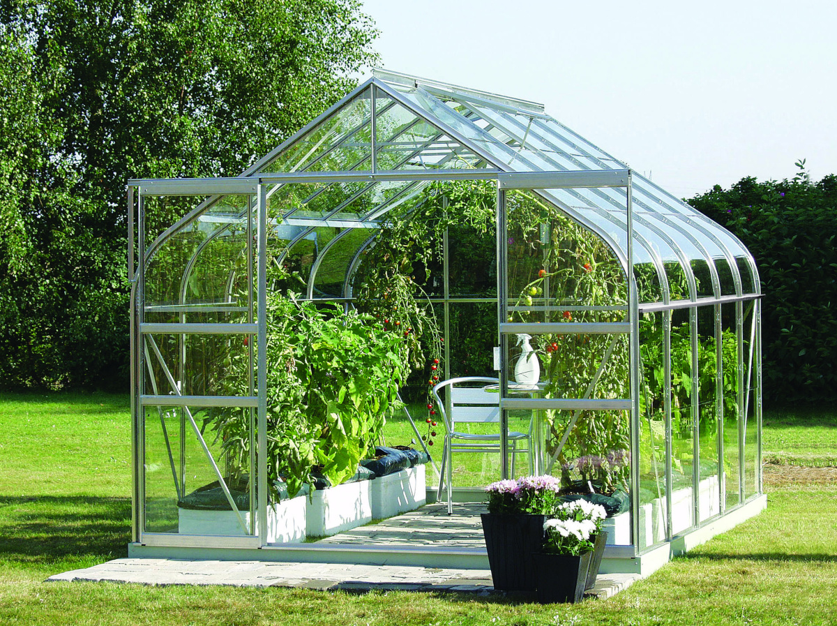 Vitavia Gewächshaus Diana 8300 ESG 3mm, alu