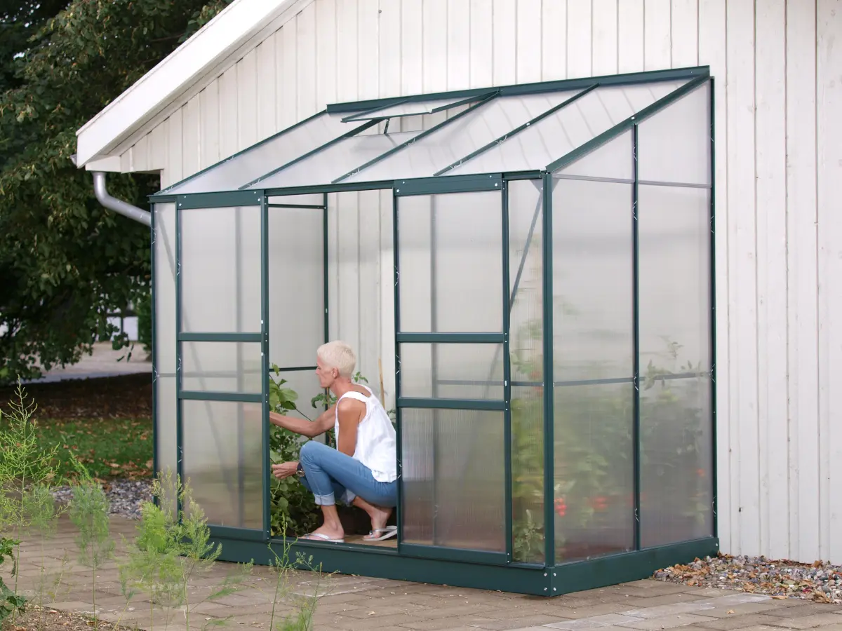 Vitavia Gewächshaus Ida 3300 HKP 4mm, smaragd