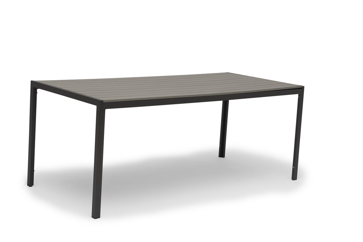 Åminne Tisch Aluminium/Polywood grau