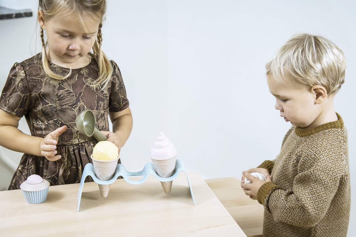 Eisförmchen Set in Geschenk Box von Dantoy, Biokunststoff