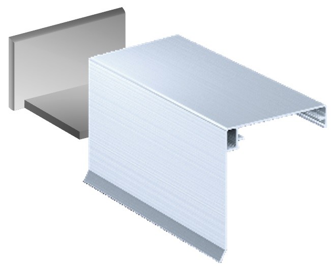 Terrassenüberdachung KATTO 3075x3000 cm mit Stegplatten Polyclear klar/Zubehör blank/Dachrinne PVC grau