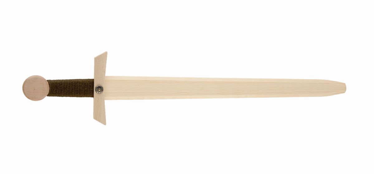 Spielschwert, Holzschwert Excalibur, natur, 66 cm