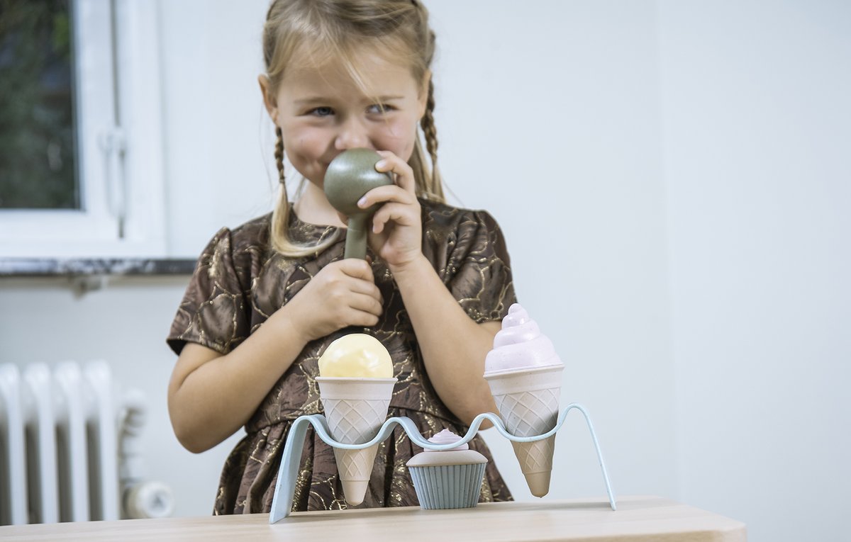 Eisförmchen Set in Geschenk Box von Dantoy, Biokunststoff