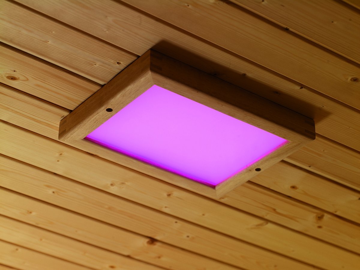 Sauna-Farblicht LED Gr. 2 mit Funksteuerung