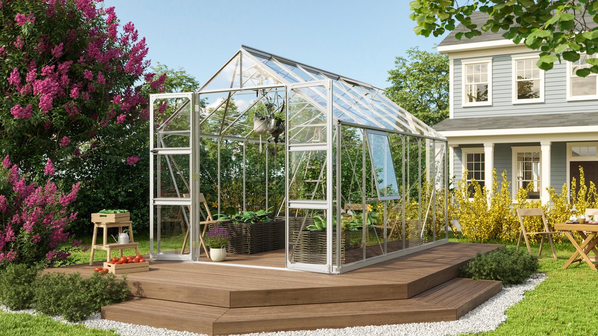 Vitavia Gewächshaus Olymp 9900 ESG3mm