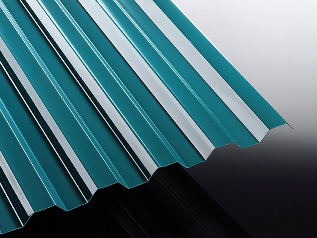 Wellplatten SUNOPAK® Spundwand K 76/18 1115, Polycarbonat farbig