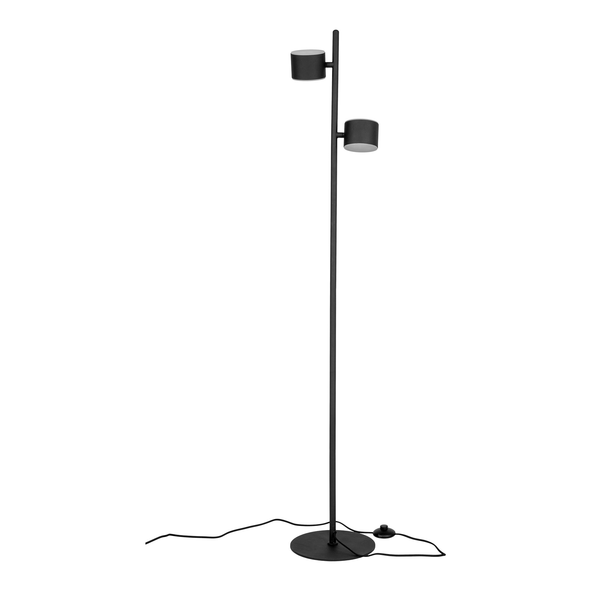 Milano Stehleuchte Schwarz Ø25x150 cm