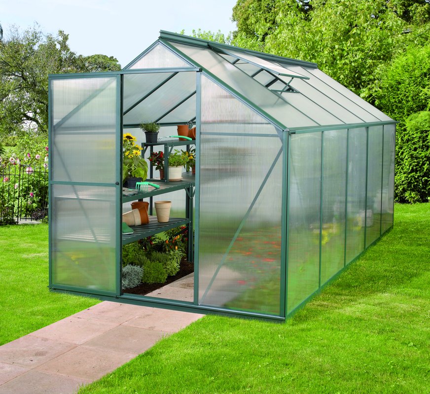 Vitavia Gewächshaus Triton 6200 HKP 4mm, smaragd