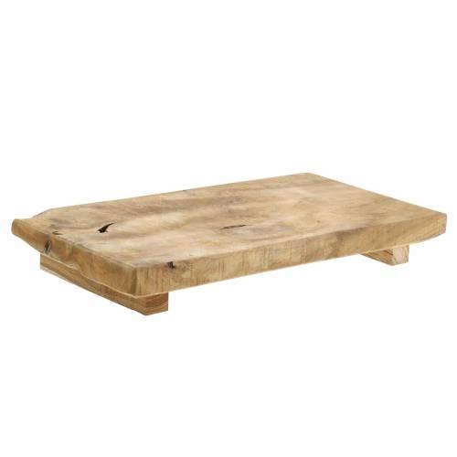 Holztablett Teak Natur, 29x15cm