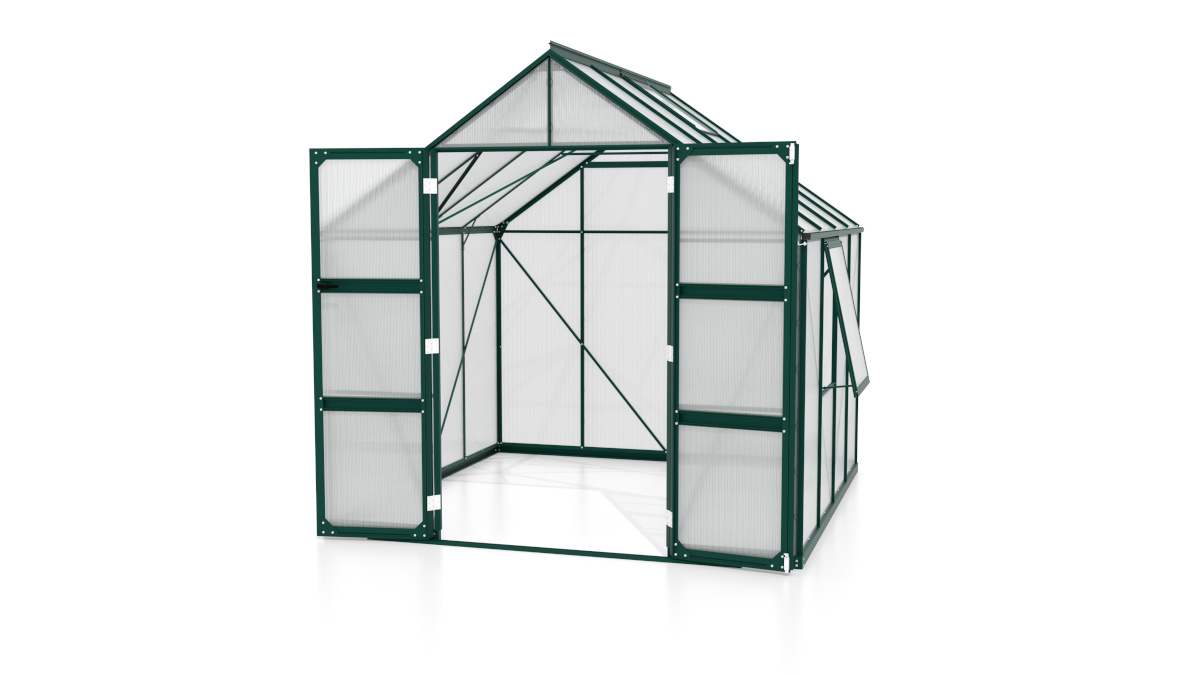 Vitavia Gewächshaus Olymp 6700 HKP6mm, smaragd