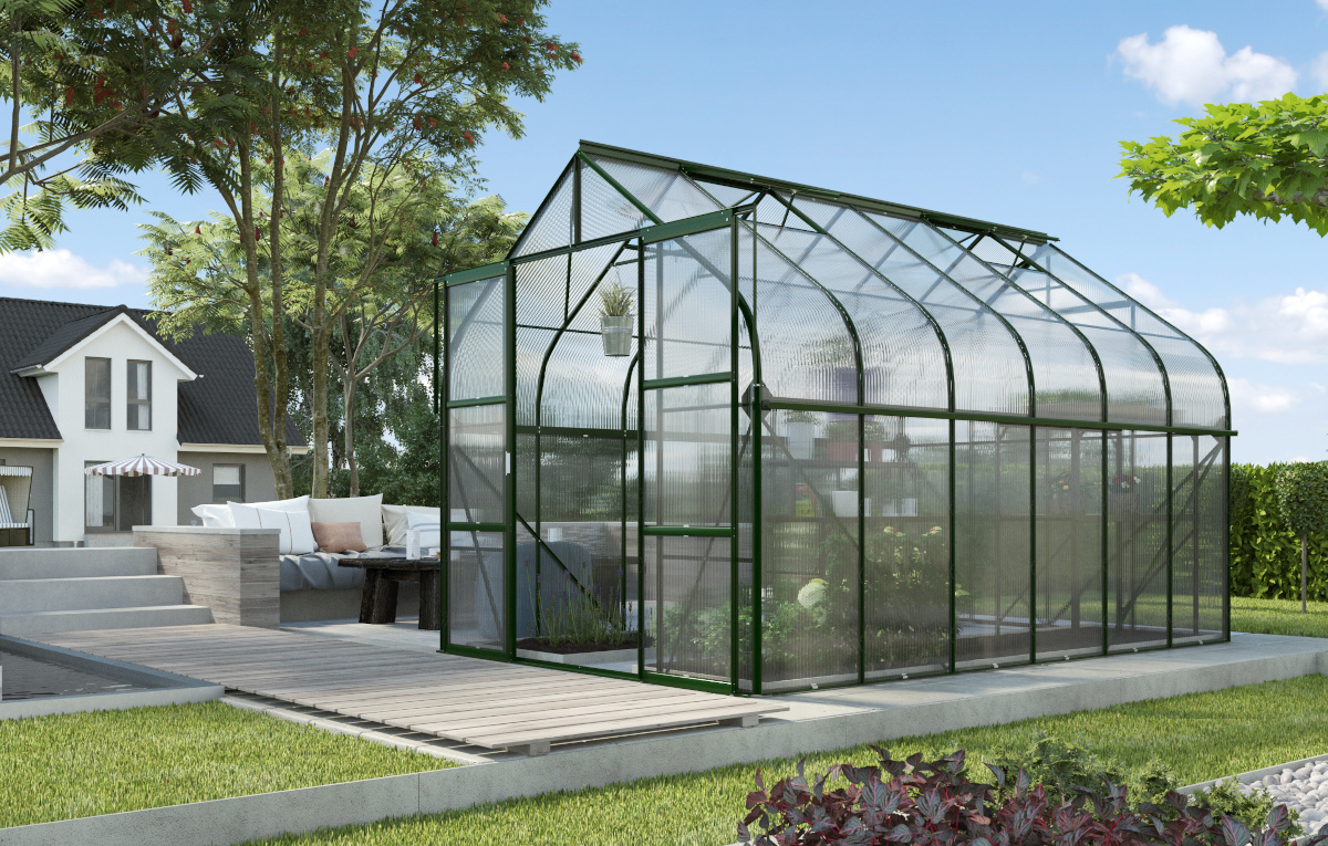 Vitavia Gewächshaus Diana 9900 HKP 4mm, smaragd