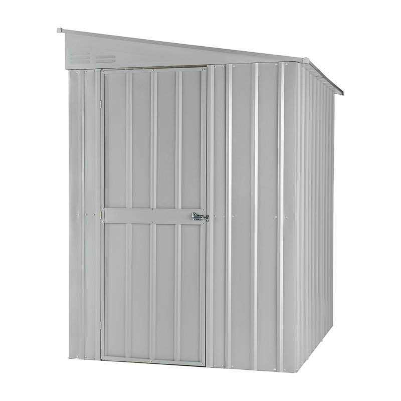 Anlehnhaus Wand-Zierde LeanTo 56, silber metallic 155 x 180 cm