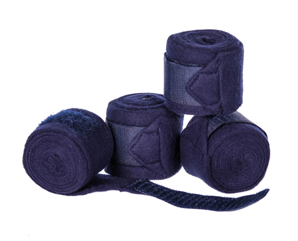 Dressur-Bandagen für Gartenpferde, blau