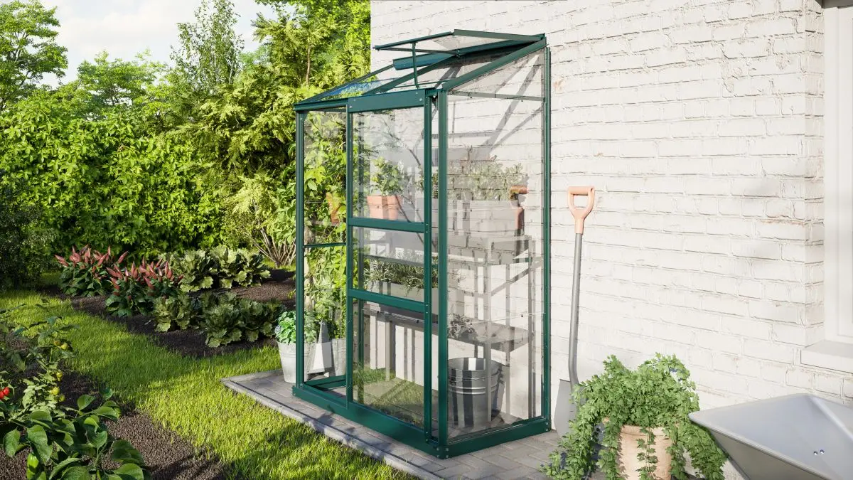 Vitavia Gewächshaus Ida 900 ESG 3mm, smaragd