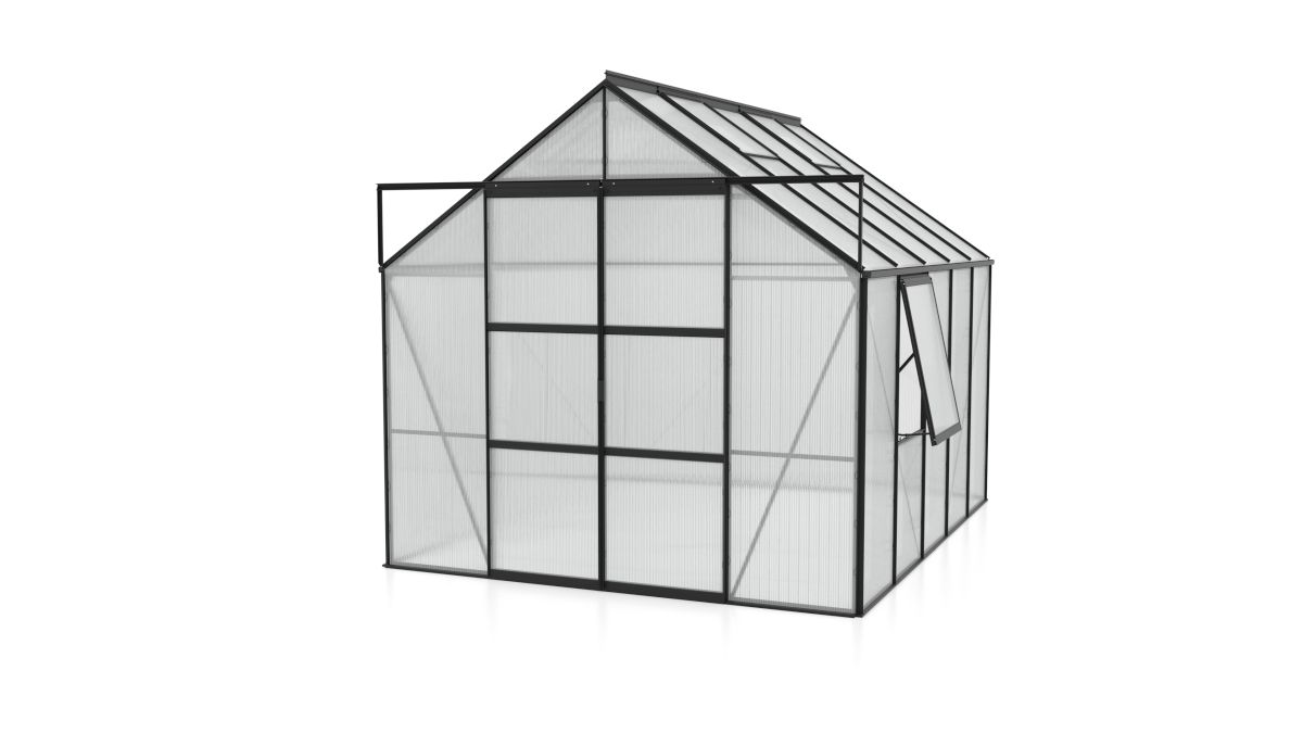 Vitavia Gewächshaus Jupiter 8300 HKP 6mm, schwarz