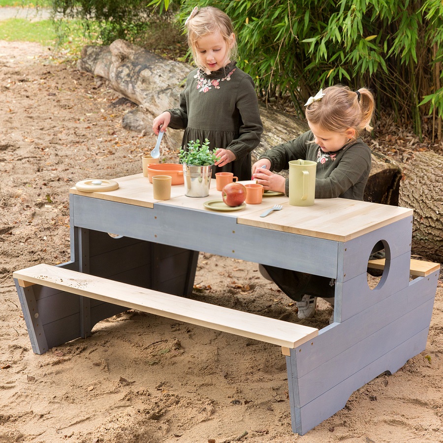  MUDDY BUDDY®  Holz-Spieltisch Outdoor "Creator" 