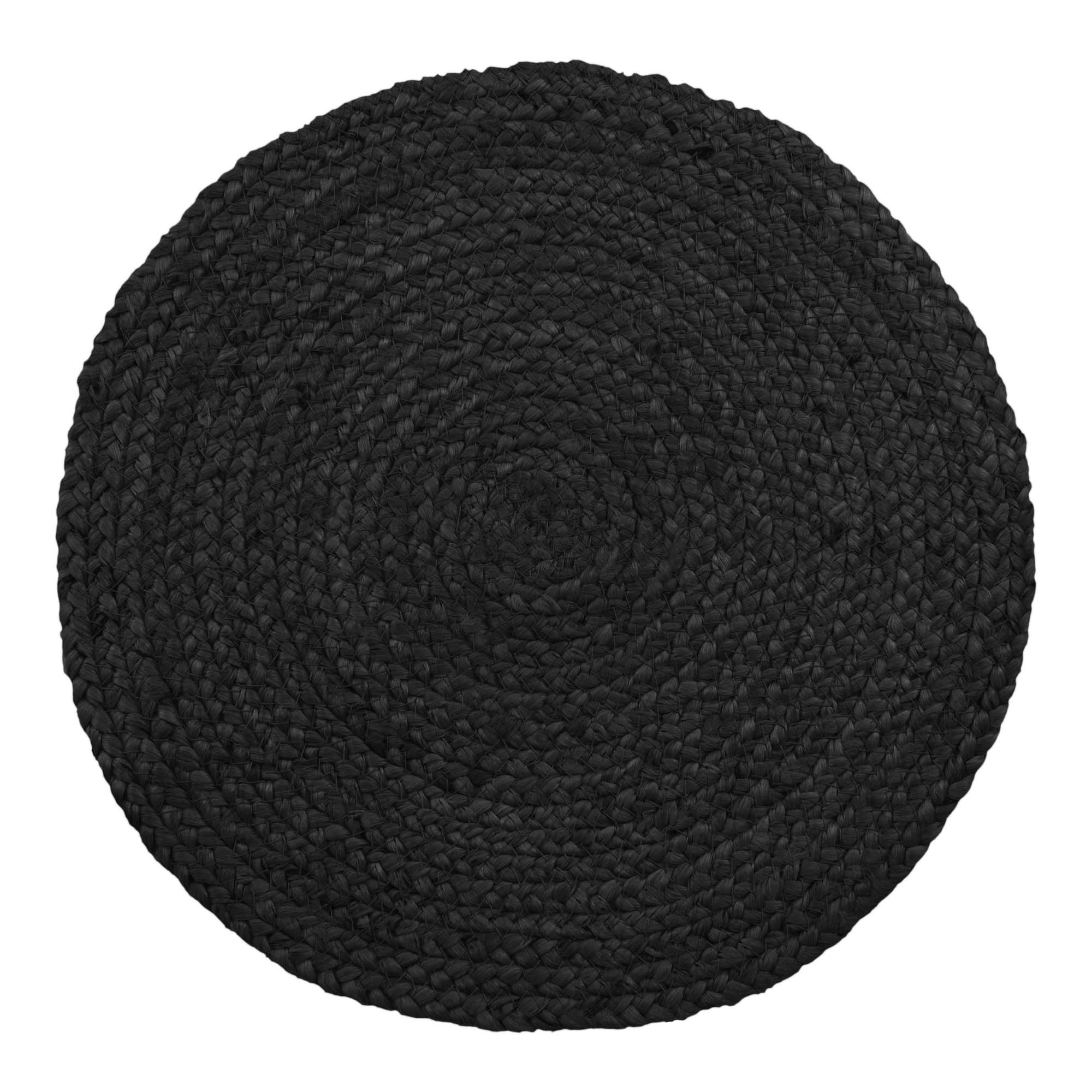 Bombay Jute-Tischsets rund (4 Stück) Ø38 cm, natürliche Jute
