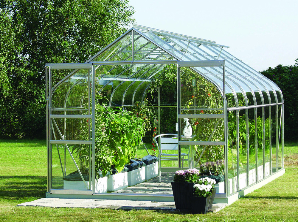 Vitavia Gewächshaus Diana 11500 ESG 3mm, alu