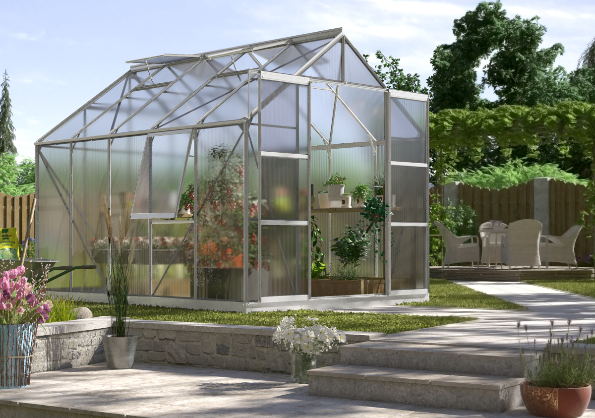 Vitavia Gewächshaus Jupiter 8300 HKP 6mm, alu