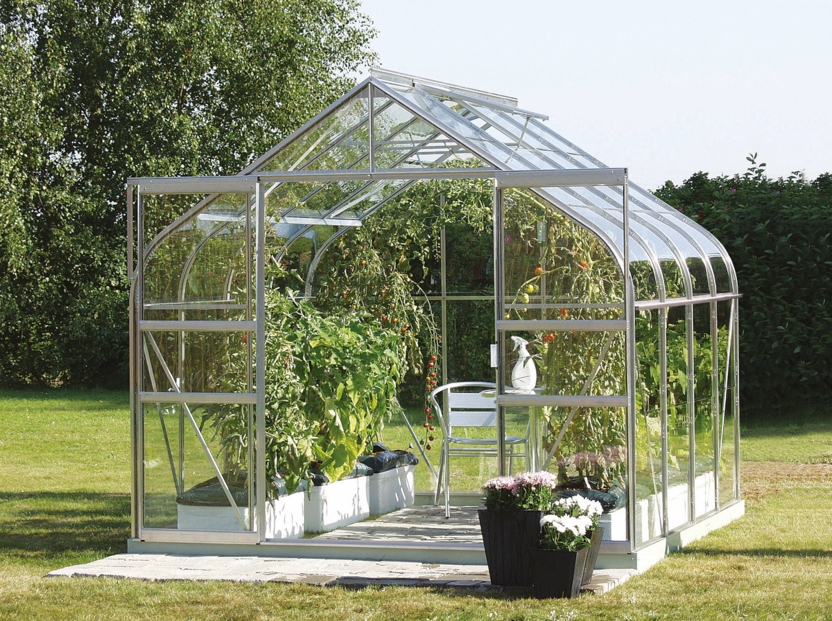 Vitavia Gewächshaus Diana 6700 ESG 3mm, alu