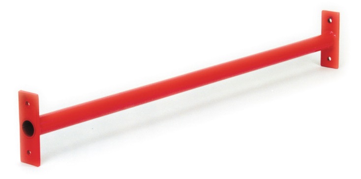 Reckstange rot - 90cm, Metall