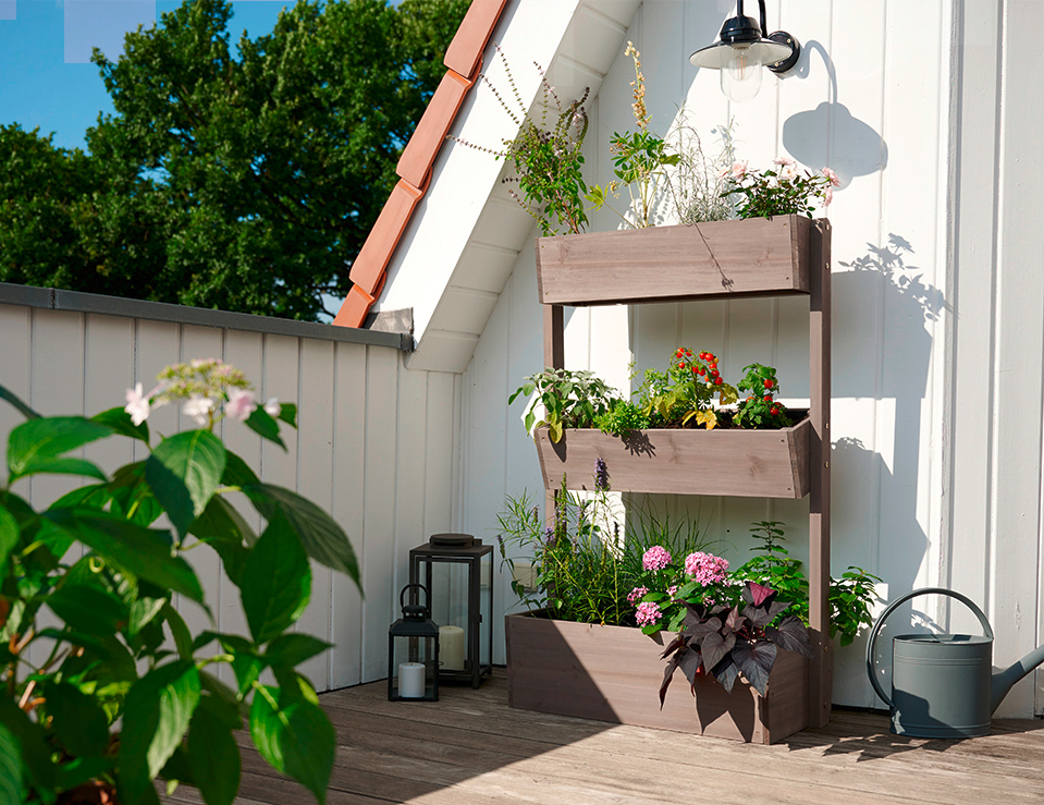 butenkist Balkon-Stufenbeet Freyja butenkist Stufenbeet Freyja