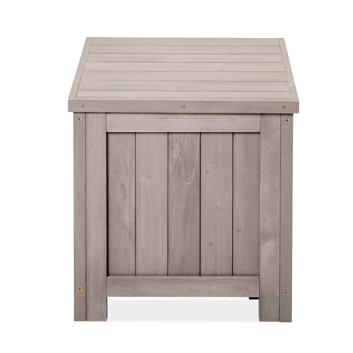 Butenkist Balkonbox HILLE 45x45x45 cm, Holz grau