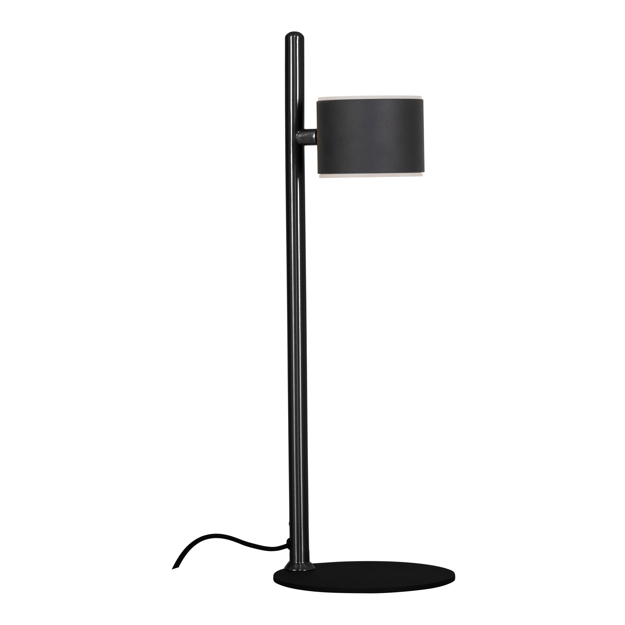 Milano LED-Tischleuchte Schwarz Ø17x50 cm