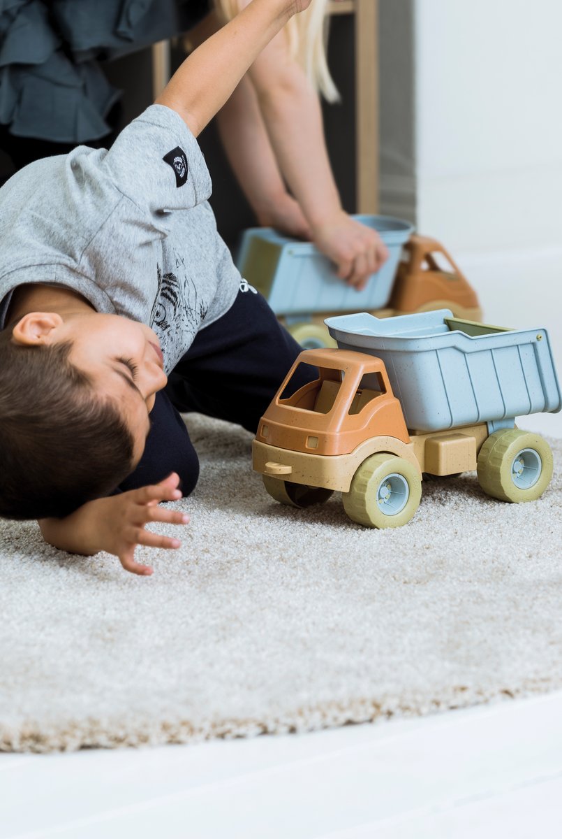 Lastwagen in Geschenk Box von Dantoy, Spielzeug-LKW aus Biokunststoff