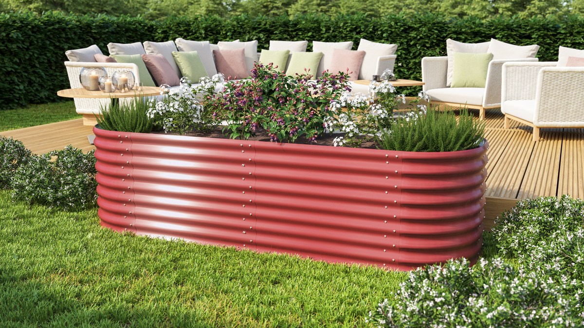 Vitavia Hochbeet Erweiterung Vita STRETCHED 630, rubin, Vitavia