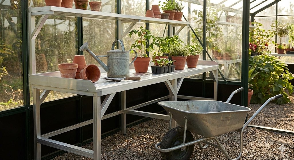 Gewächshauszubehör und nützliche Gartenprodukte