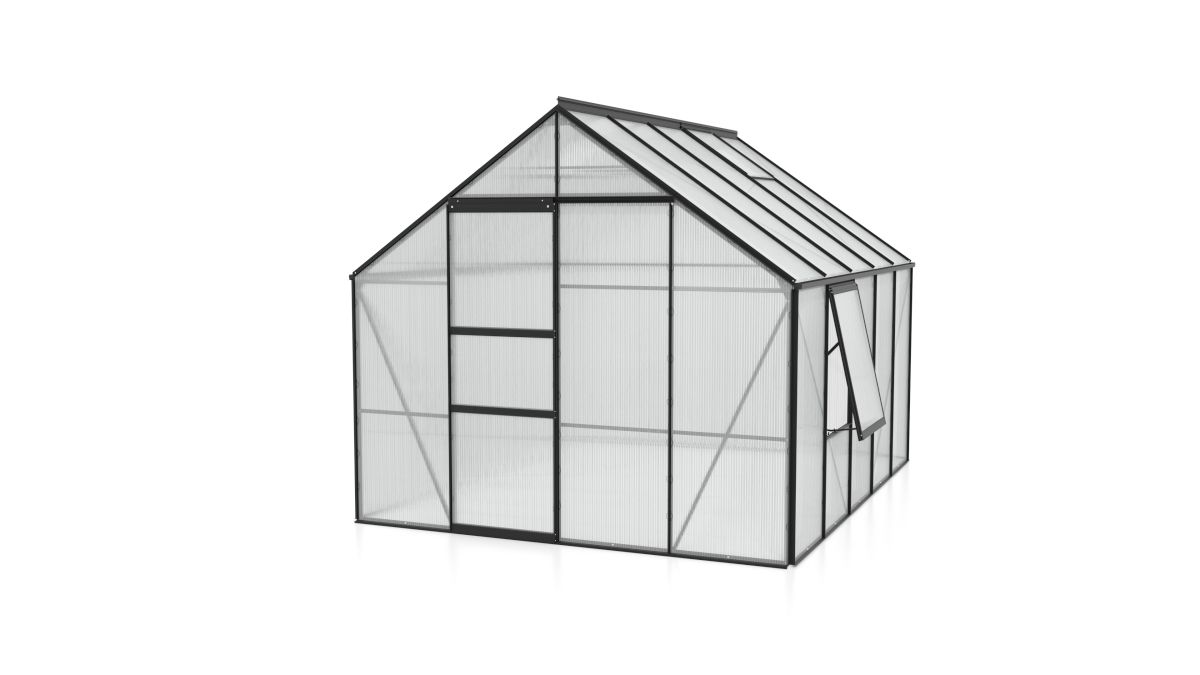 Vitavia Gewächshaus Meridian 1 8300 HKP6mm, schwarz