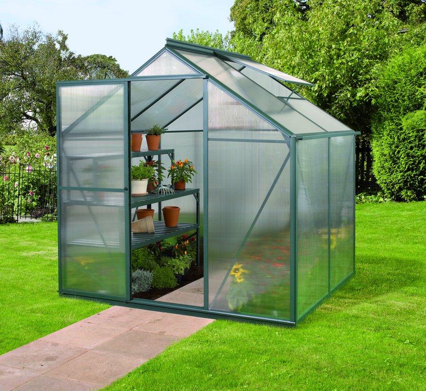 Vitavia Gewächshaus Triton 2500 HKP 4mm, smaragd