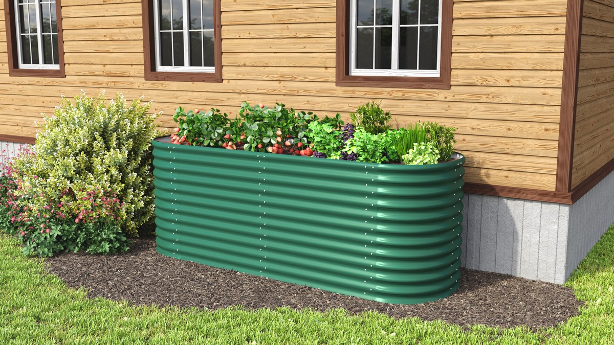 Vitavia Hochbeet Erweiterung Vita STRETCHED 858, seegras