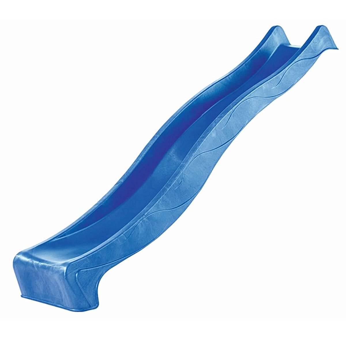 Stelzenhaus FIDEL terragrau, Set mit Rutsche blau, Karibu