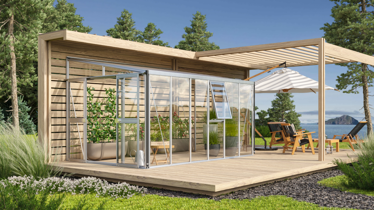 Vitavia Anlehngewächshaus Athena 10200 ESG/HKP