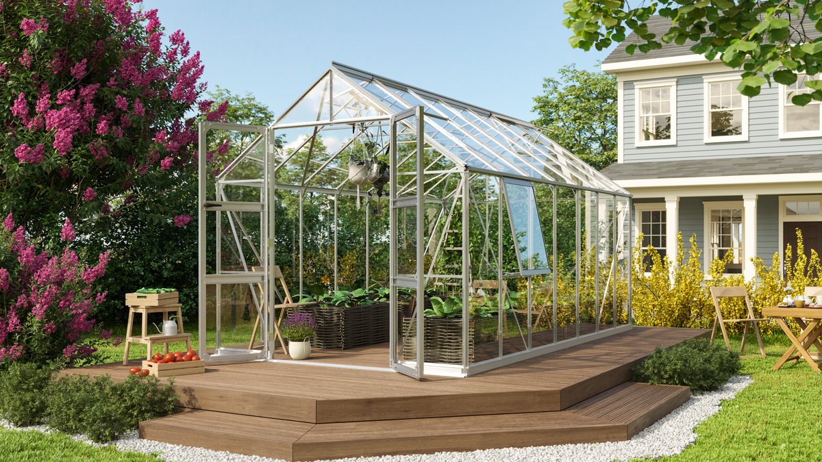 Vitavia Gewächshaus Olymp 11500 ESG3mm