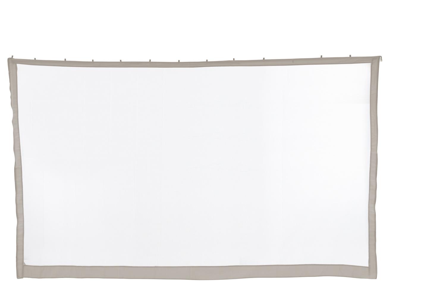 Luxor Alu-Pavillon 300x400 cm mit Dach/Wänden sand