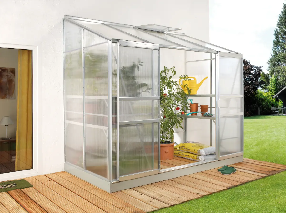 Vitavia Gewächshaus Ida 3300 HKP 4mm, alu