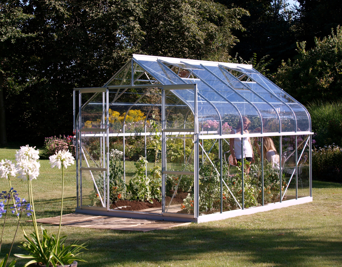 Vitavia Gewächshaus Diana 9900 ESG 3mm, alu