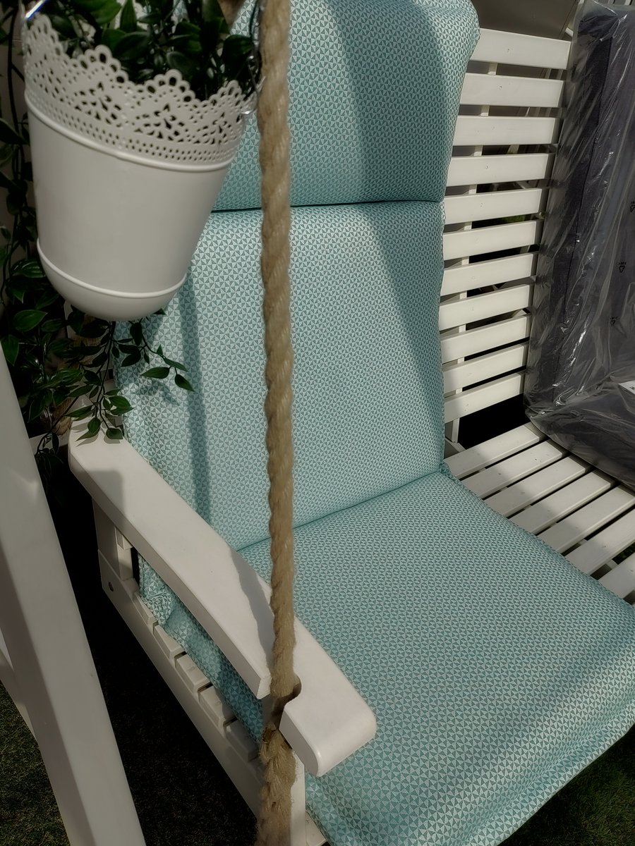 Auflage für Hochlehner "Sauerland Helix türkis"