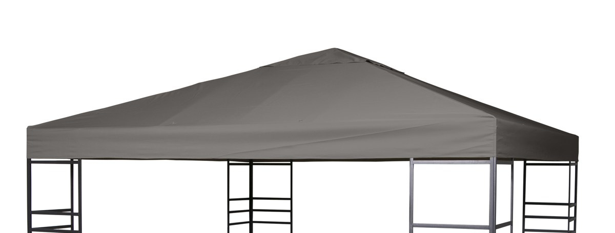Pavillondach / Stoffdach 3x3 m Polyester von Hillerstorp