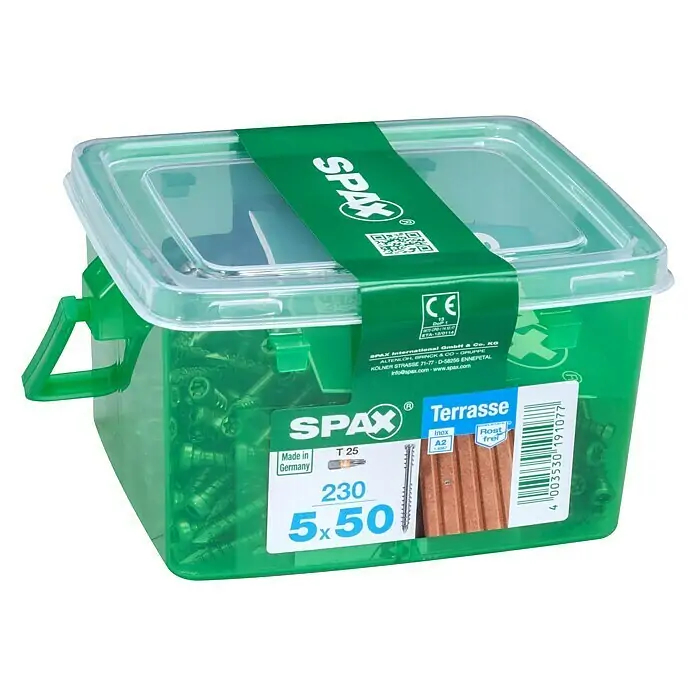 Spax® A2 Terrassenschraube 5x50 mm - 230 Stk.